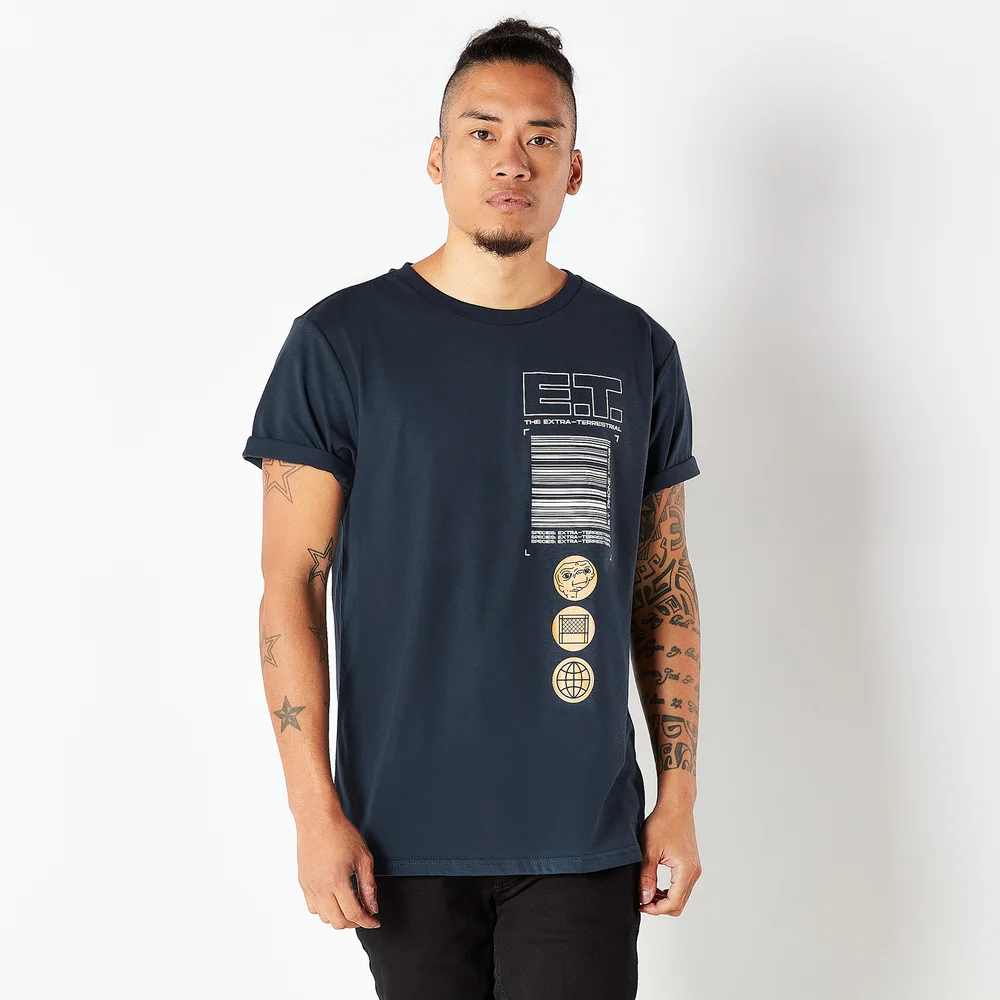 E.T. - der Außerirdische Herren T-Shirt - Navy - S Bild 1