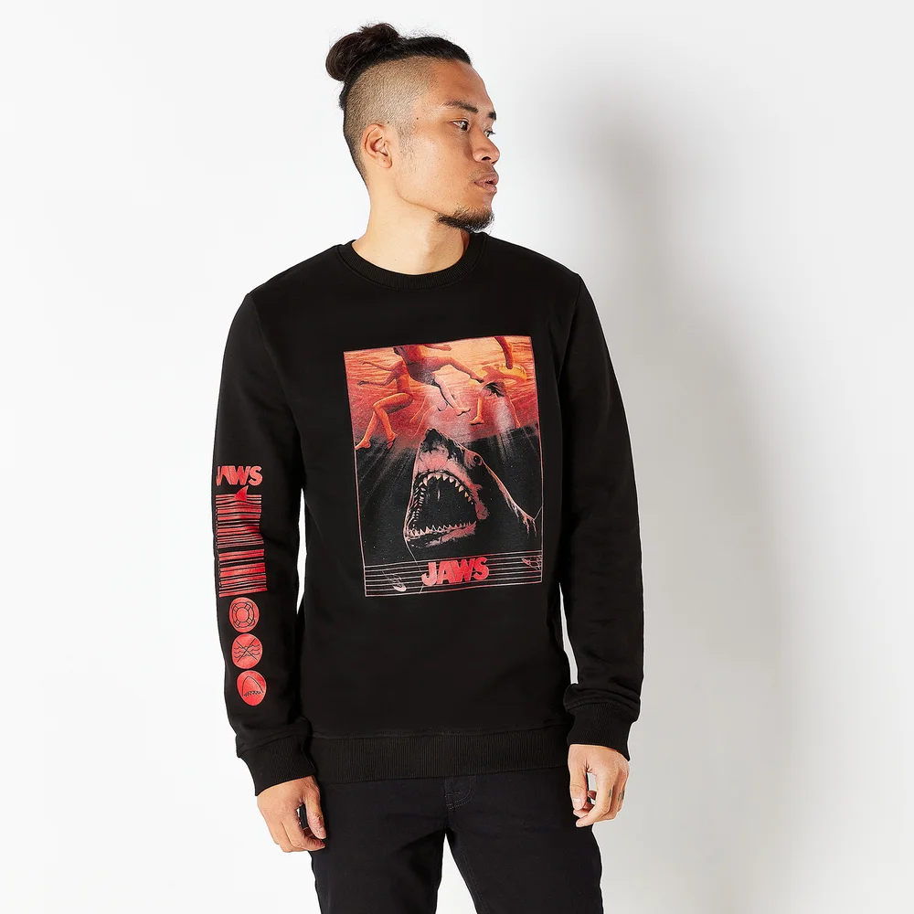 Der weiße Hai Sweatshirt - Schwarz - S Bild 1