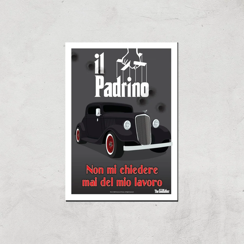 Der Pate Giclee Art Print - A4 - Print Only Bild 1