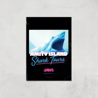 Der weiße Hai Amity Island Shark Tours Giclee Art Print
