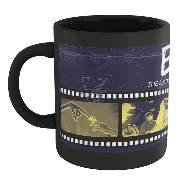 E.T. - der Außerirdische Film Reel Tasse - Schwarz