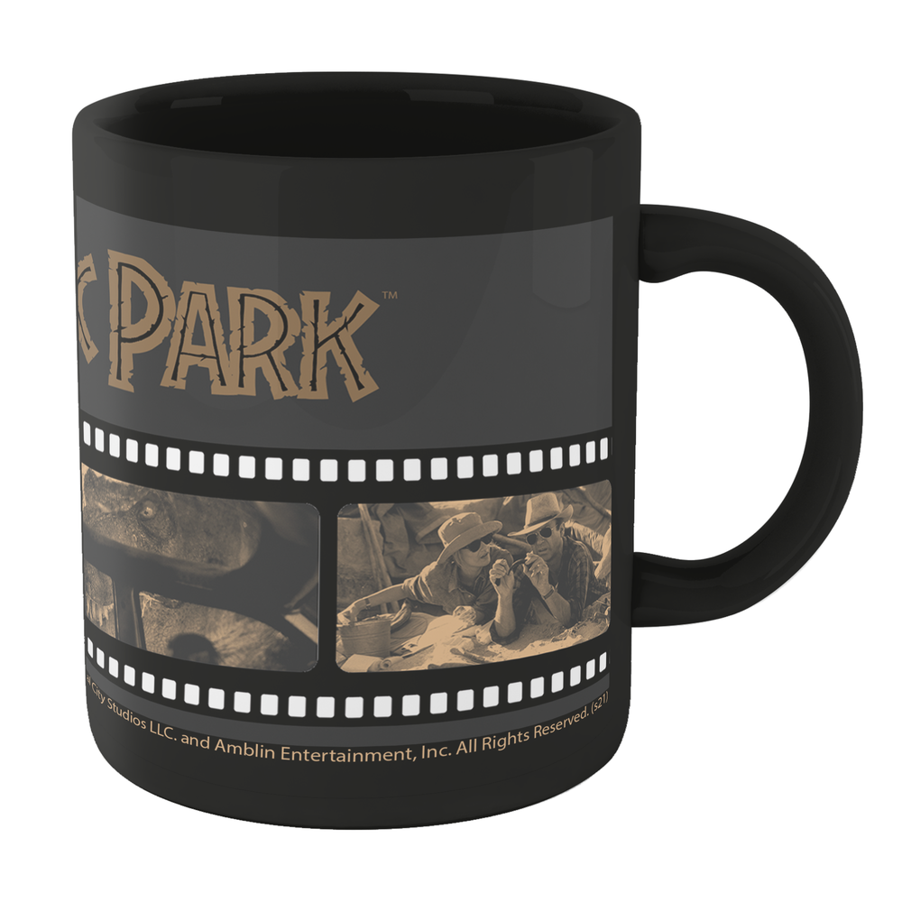 Jurassic Park Film Reel Tasse - Schwarz Bild 1