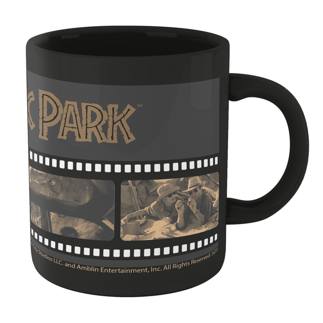 Jurassic Park Film Reel Tasse - Schwarz