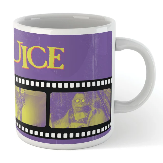 Beetlejuice Film Reel Tasse