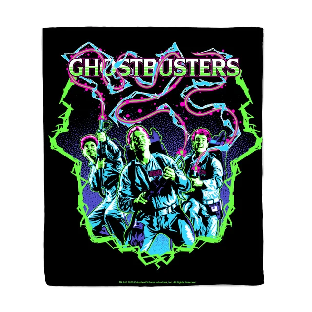 Ghostbusters 80's Neo Fleecedecke