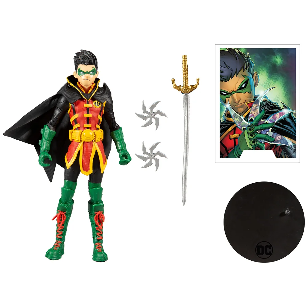 McFarlane DC Multiverse 18 cm Figuren - Damien Wayne Robin Actionfigur Bild 1