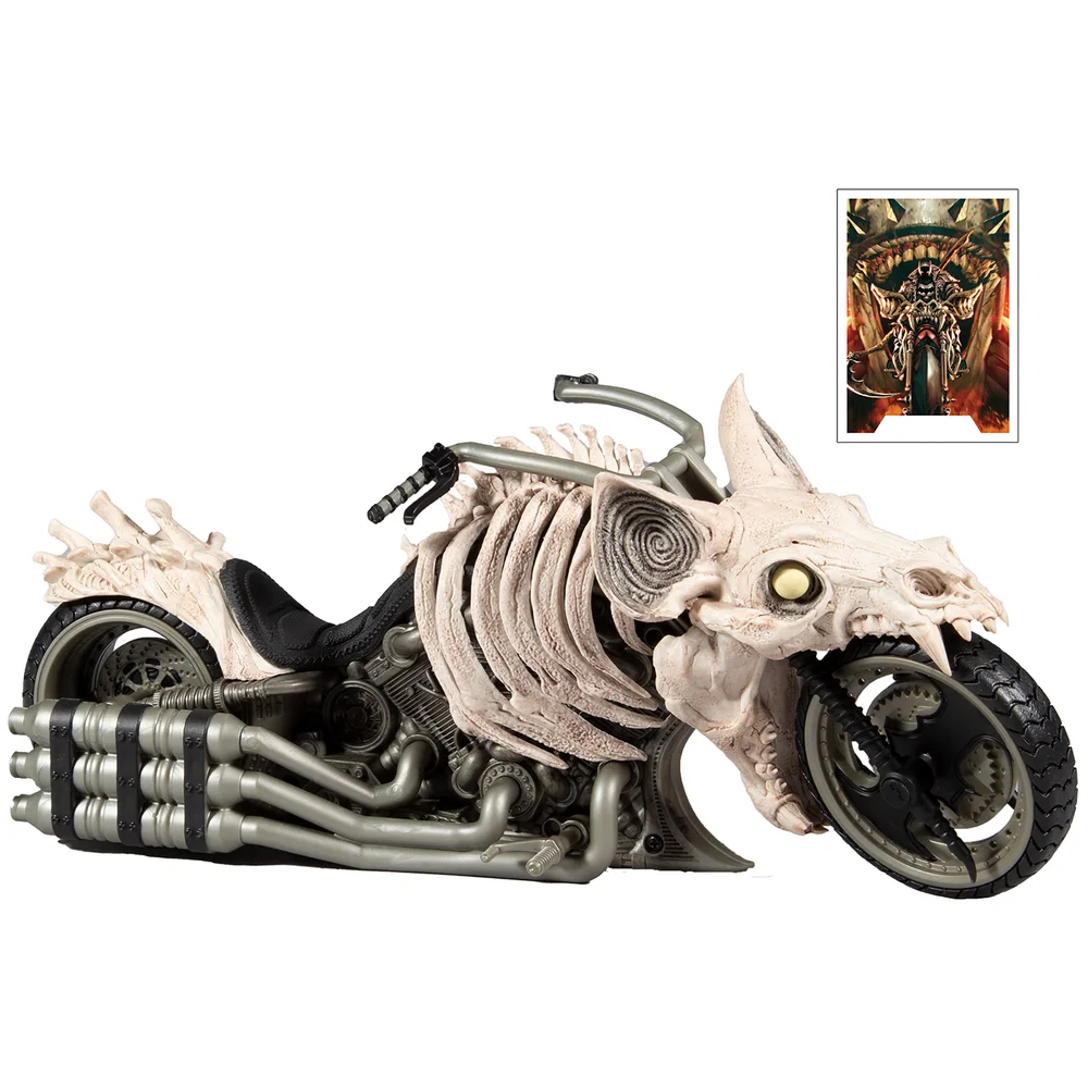McFarlane DC Multiverse Fahrzeuge - Batman Tod Metall Motorrad Actionfigur Bild 1