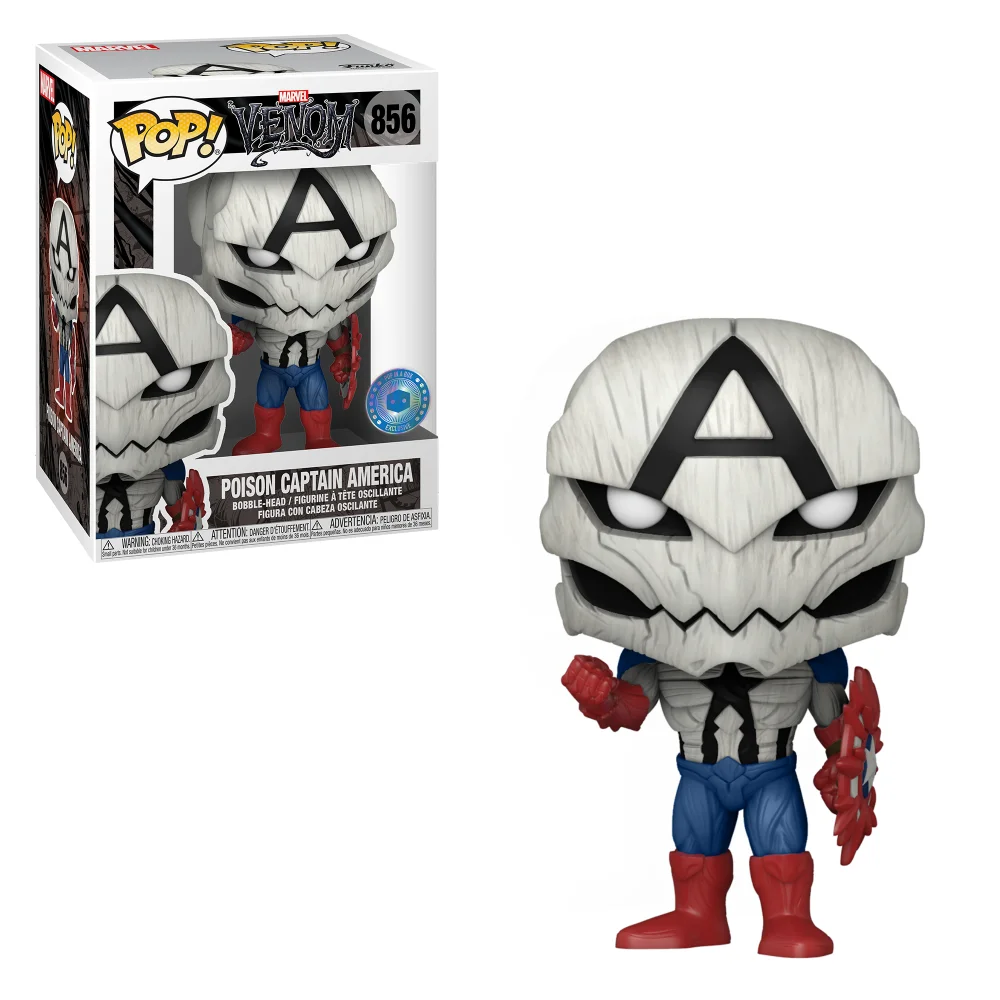 PIAB EXC Marvel Comics Poison Captain America Funko Pop! Vinyl Bild 1