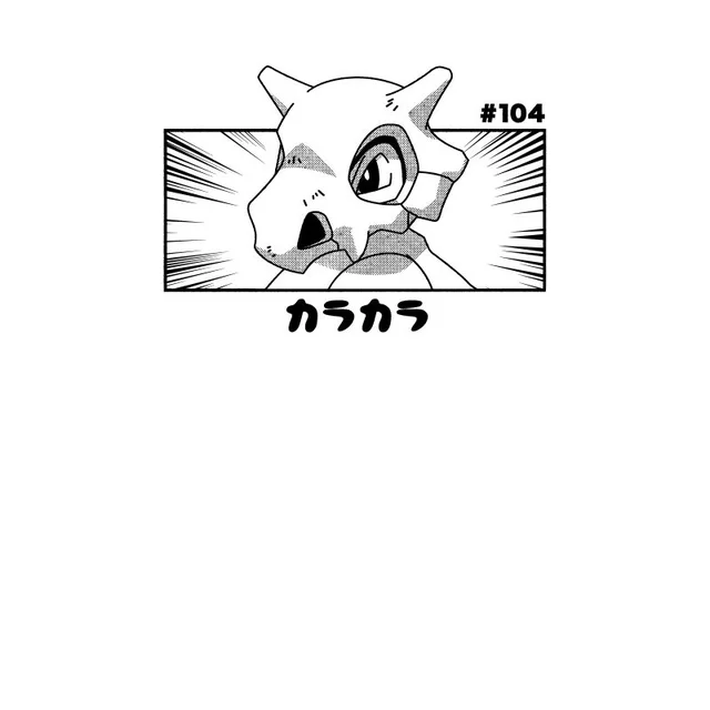 Pokémon Cubone Herren T-Shirt - Weiß