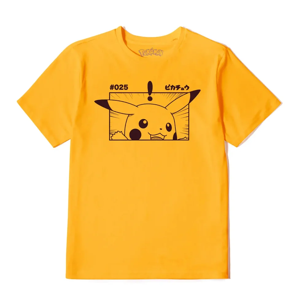 Pokémon Pikachu Unisex T-Shirt - Senfgelb - XL Bild 1