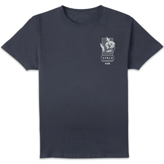 Pokémon Magikarp Evolution Herren T-Shirt - Navy