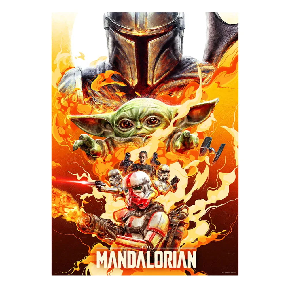 Star Wars The Mandalorian "Redemption" Lithographie von Chris Christodoulou Bild 1
