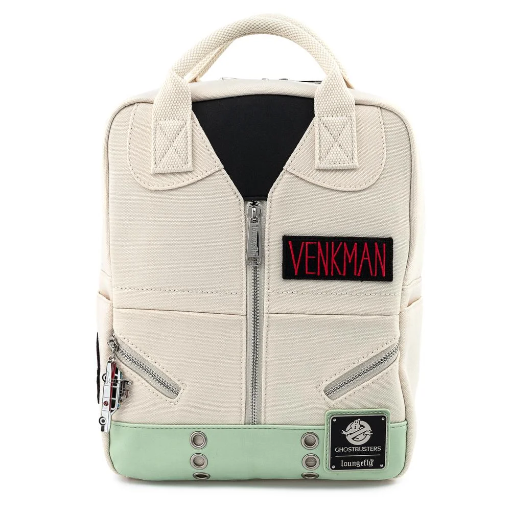 Loungefly Ghostbusters Venkman Cosplay Square Canvas Mini Backpack Bild 1