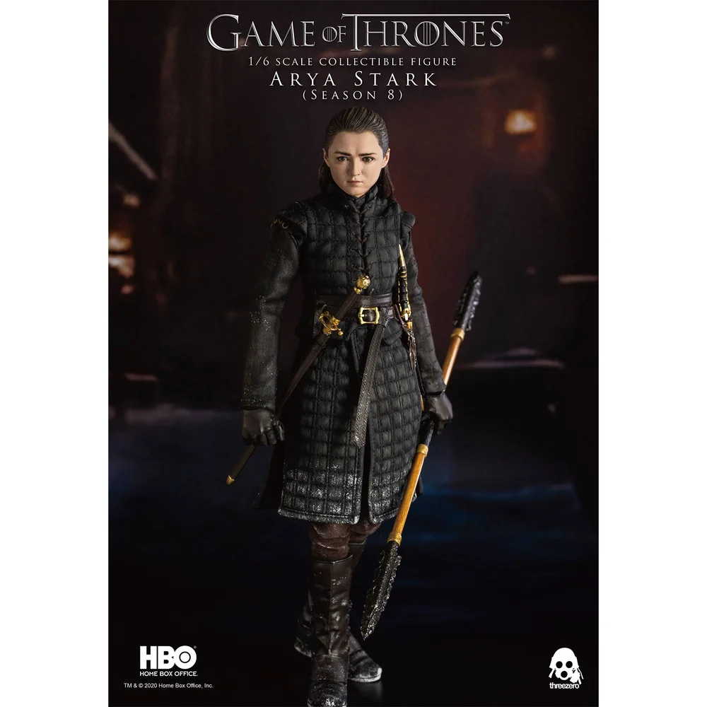 Threezero Game of Thrones Arya Stark (Staffel 8) Actionfigur im Maßstab 1:6 Bild 1