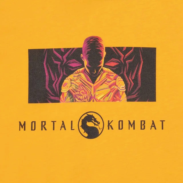 Mortal Kombat Women's Cropped T-Shirt - Senfgelb