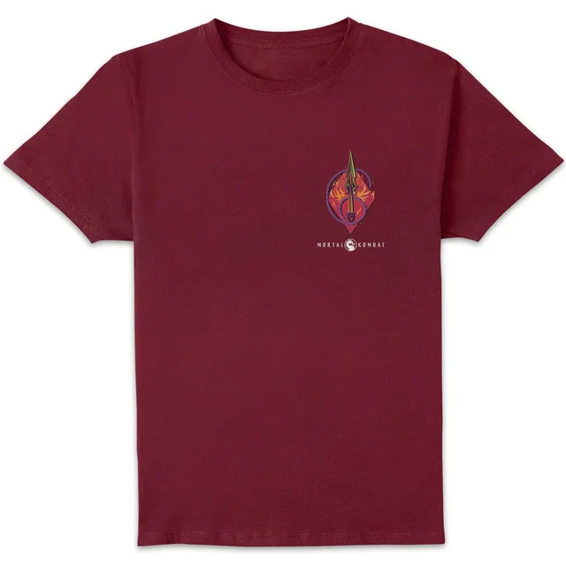 Mortal Kombat Scorpion Unisex T-Shirt - Burgunderrot