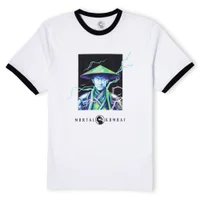 Mortal Kombat Raiden Unisex Ringer T-Shirt - Weiß/Schwarz - undefined undefined
