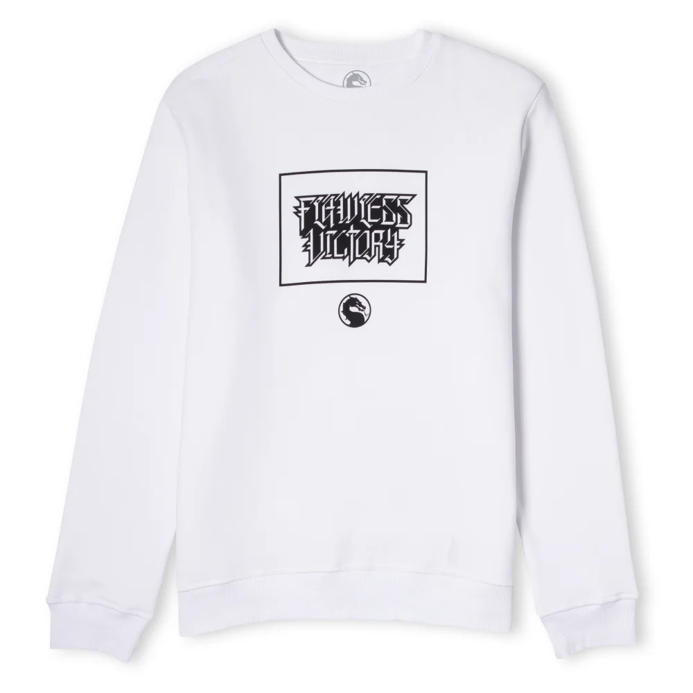 Mortal Kombat Flawless Victory Sweatshirt - Weiß - M Bild 1