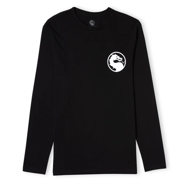 Mortal Kombat Characters Unisex langärmliges T-Shirt - Schwarz