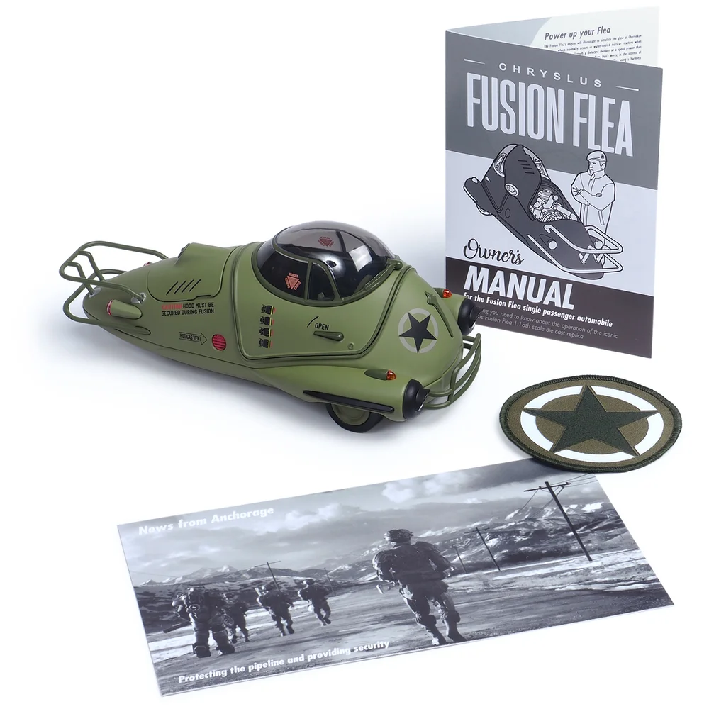 Fallout Limited Edition Die-Cast Military Fusion Flea Replica - Exclusive Bild 1