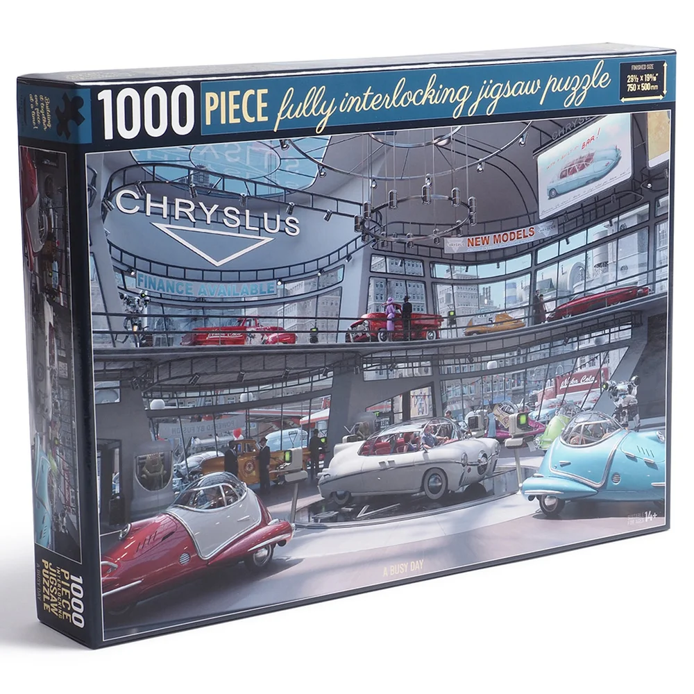 Fallout Chryslus Showroom Puzzle - A Busy Day Bild 1