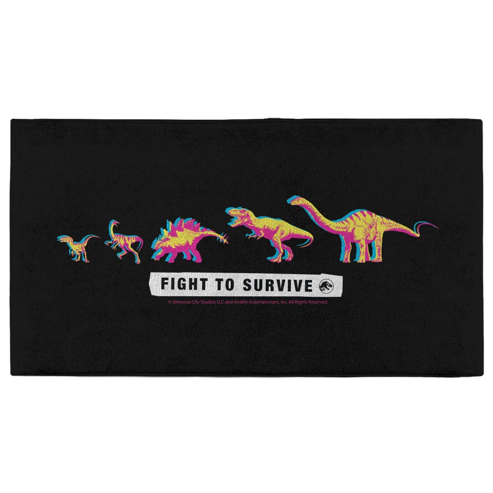 Jurassic Park Fight To Survive - Fitness Towel Bild 1