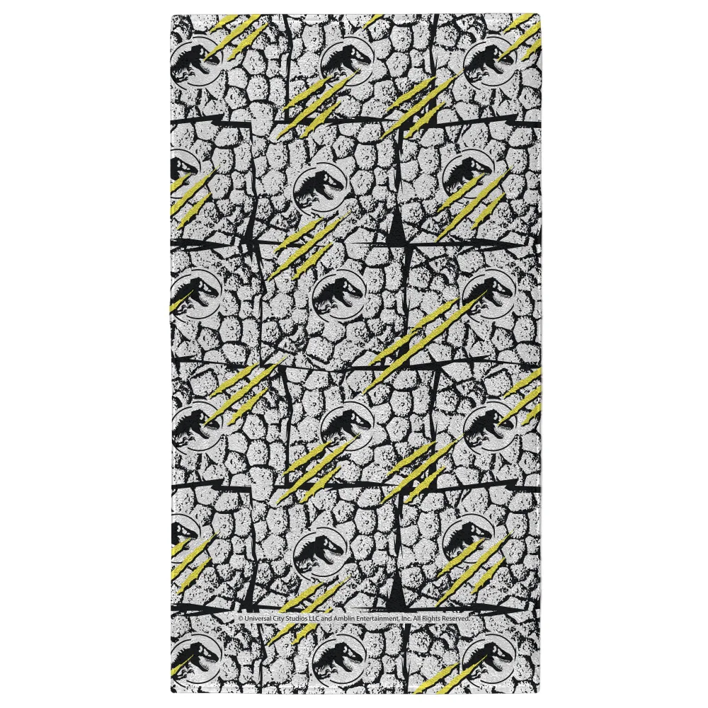 Jurassic Park Scratch Pattern - Fitness Towel Bild 1