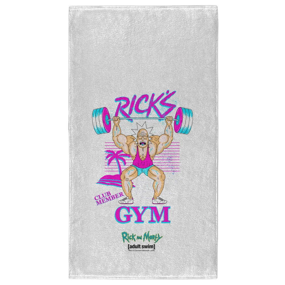 Rick and Morty Ricks Gym - Fitness Towel Bild 1