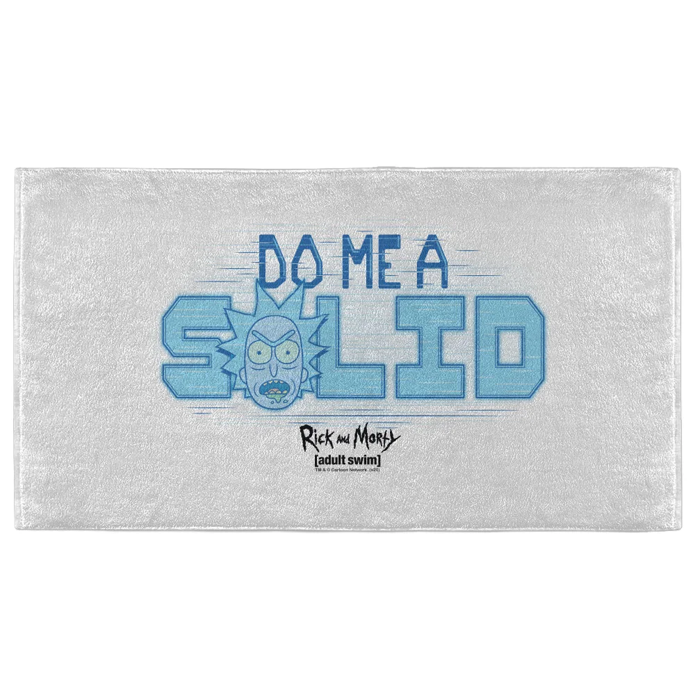 Rick and Morty Do Me A Solid - Fitness Towel Bild 1