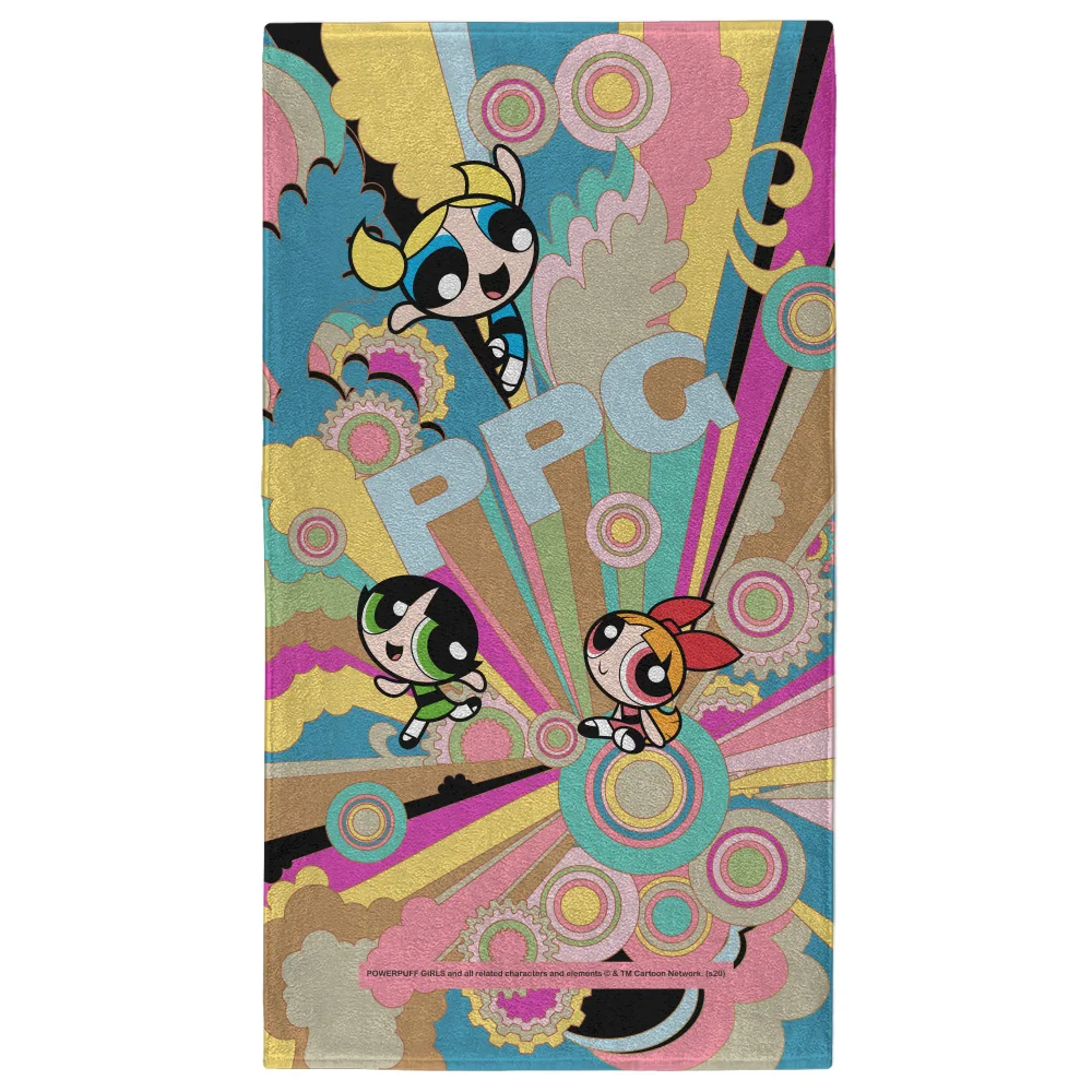 The Powerpuff Girls Colourful - Fitness Towel Bild 1