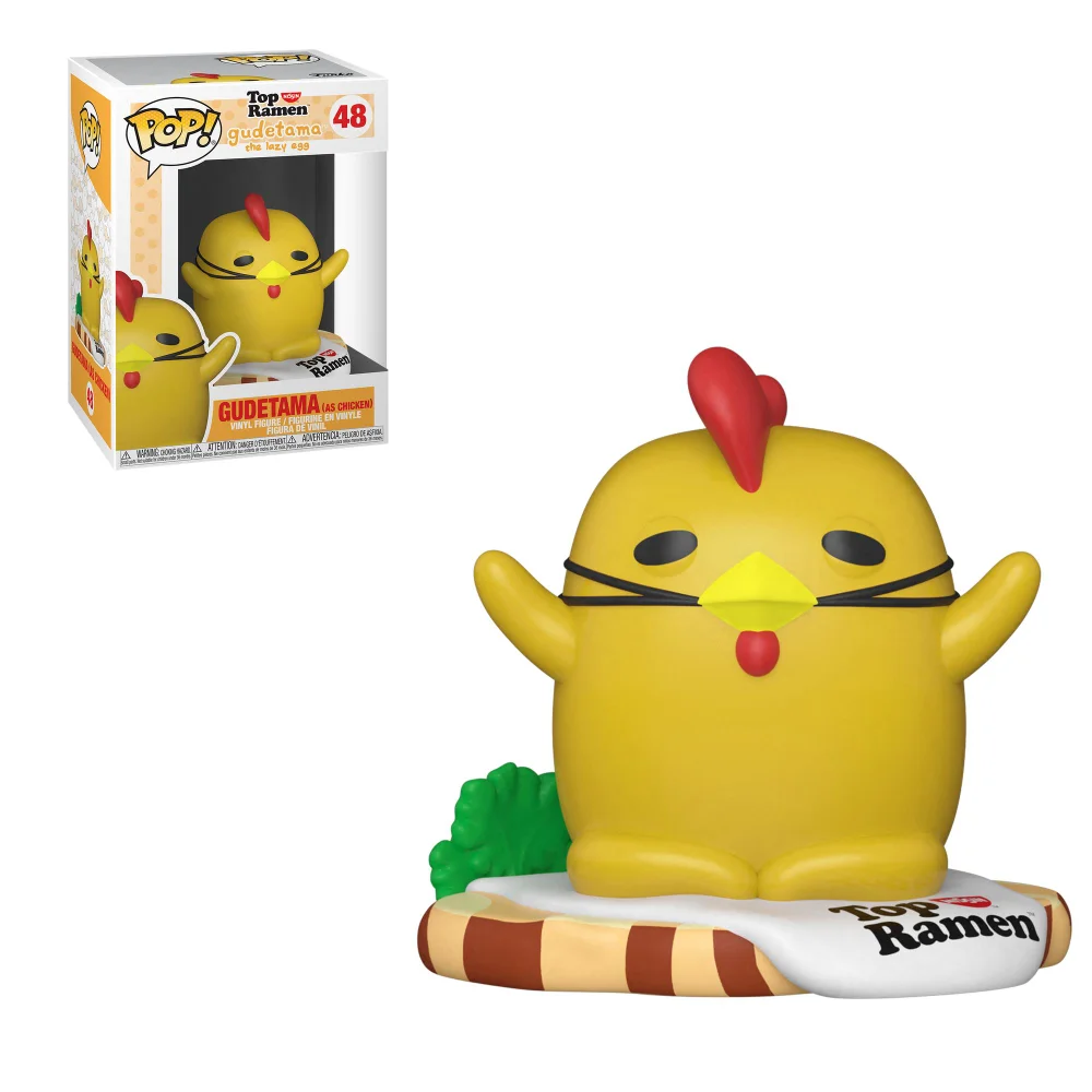 Sanrio Gudetama x Nissin Gudetama Funko Pop Vinyl Bild 1