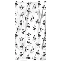 Monopoly Man Pattern Beach Towel