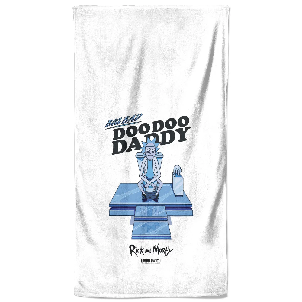 Rick and Morty Doo Doo Daddy Beach Towel Bild 1