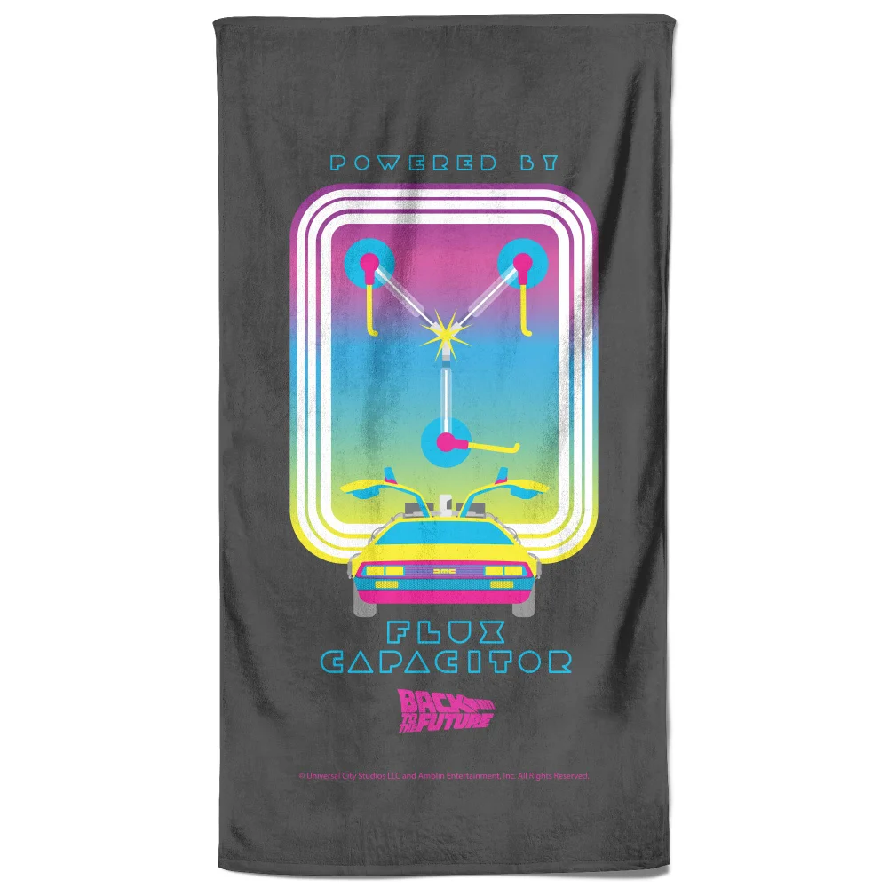 Back To The Future Flux Capacitor Beach Towel Bild 1