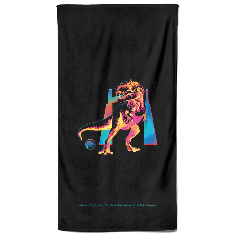 Jurassic Park TRex Beach Towel Bild 1