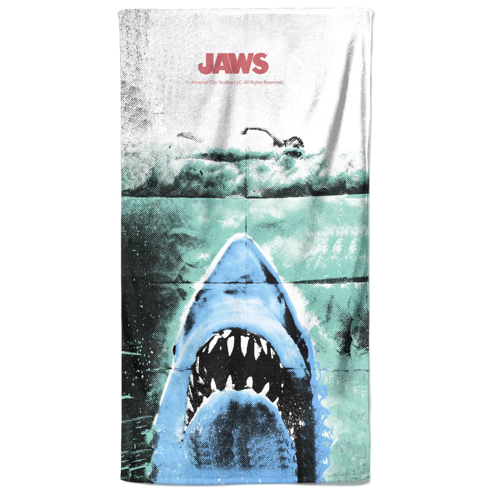 Jaws Iconic Image Beach Towel Bild 1
