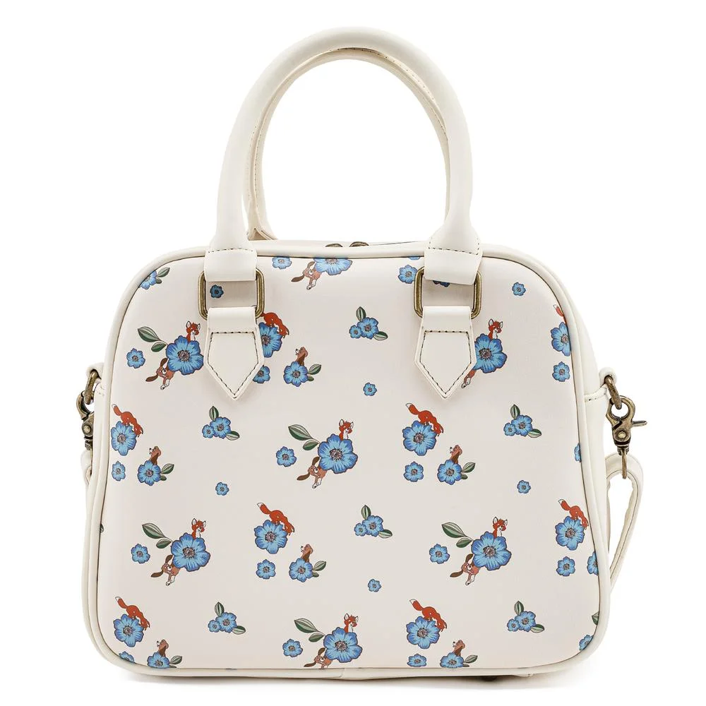 Loungefly Disney Fox and Hound AOP Floral Crossbody Bild 1