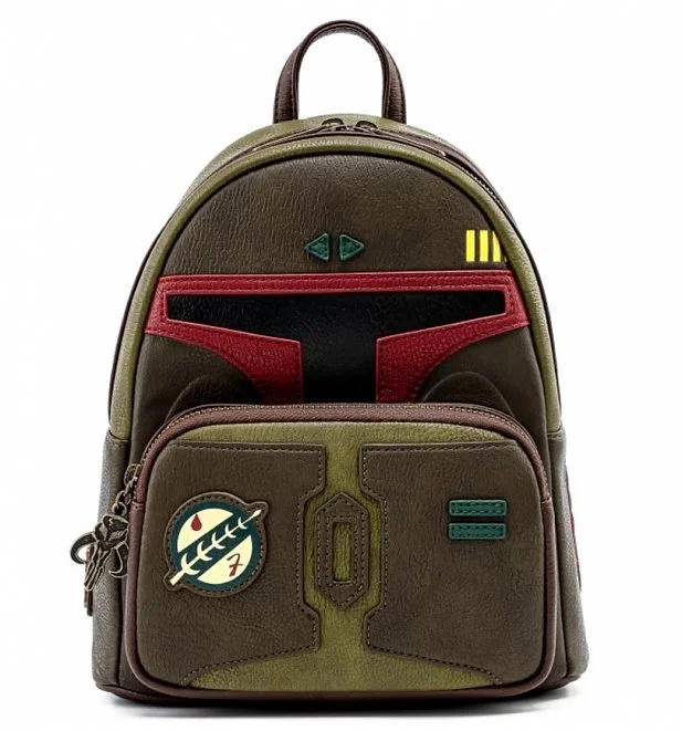 Loungefly Star Wars Boba Fett He's No Good To Me Dead Cosplay Mini Backpack Bild 1