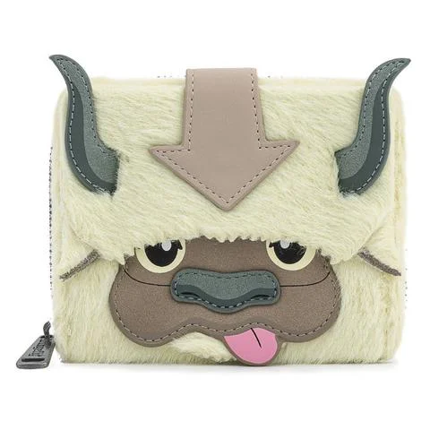 Loungefly Nickelodeon Avatar Aang Appa Cosplay Plush Zip Around Wallet Bild 1