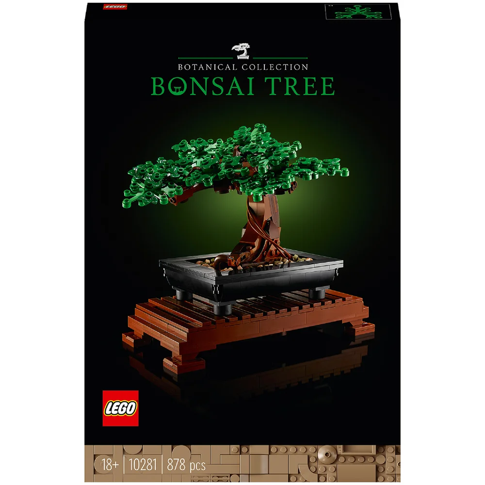 LEGO Icons Bonsai Baum, Kunstpflanzen-Set für Erwachsene, Deko (10281) Bild 1