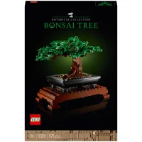 LEGO Icons Bonsai Baum, Kunstpflanzen-Set für Erwachsene, Deko (10281)
