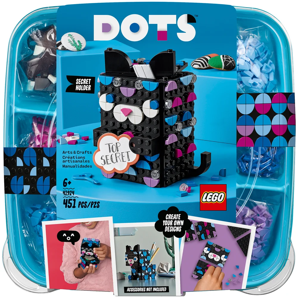 LEGO DOTS: Geheimbox Katze (41924) Bild 1