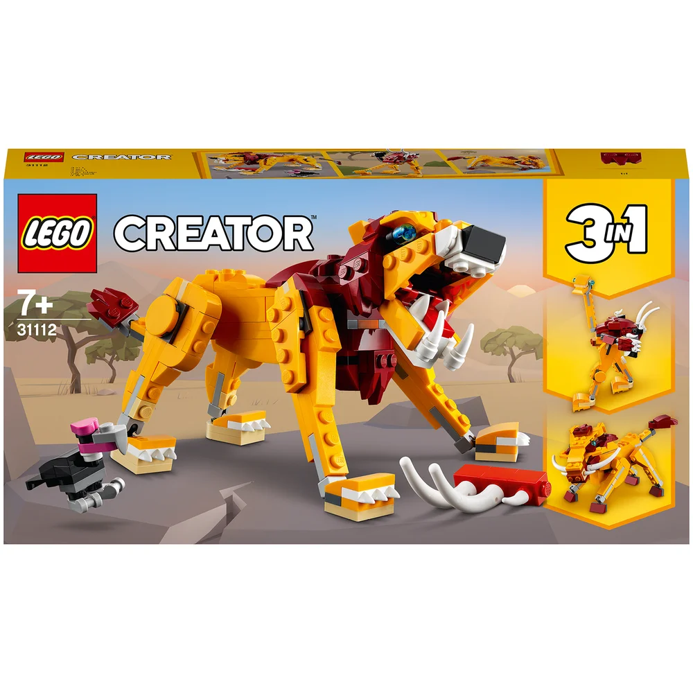 LEGO Creator: 3 in 1 Wilder Löwe (31112) Bild 1