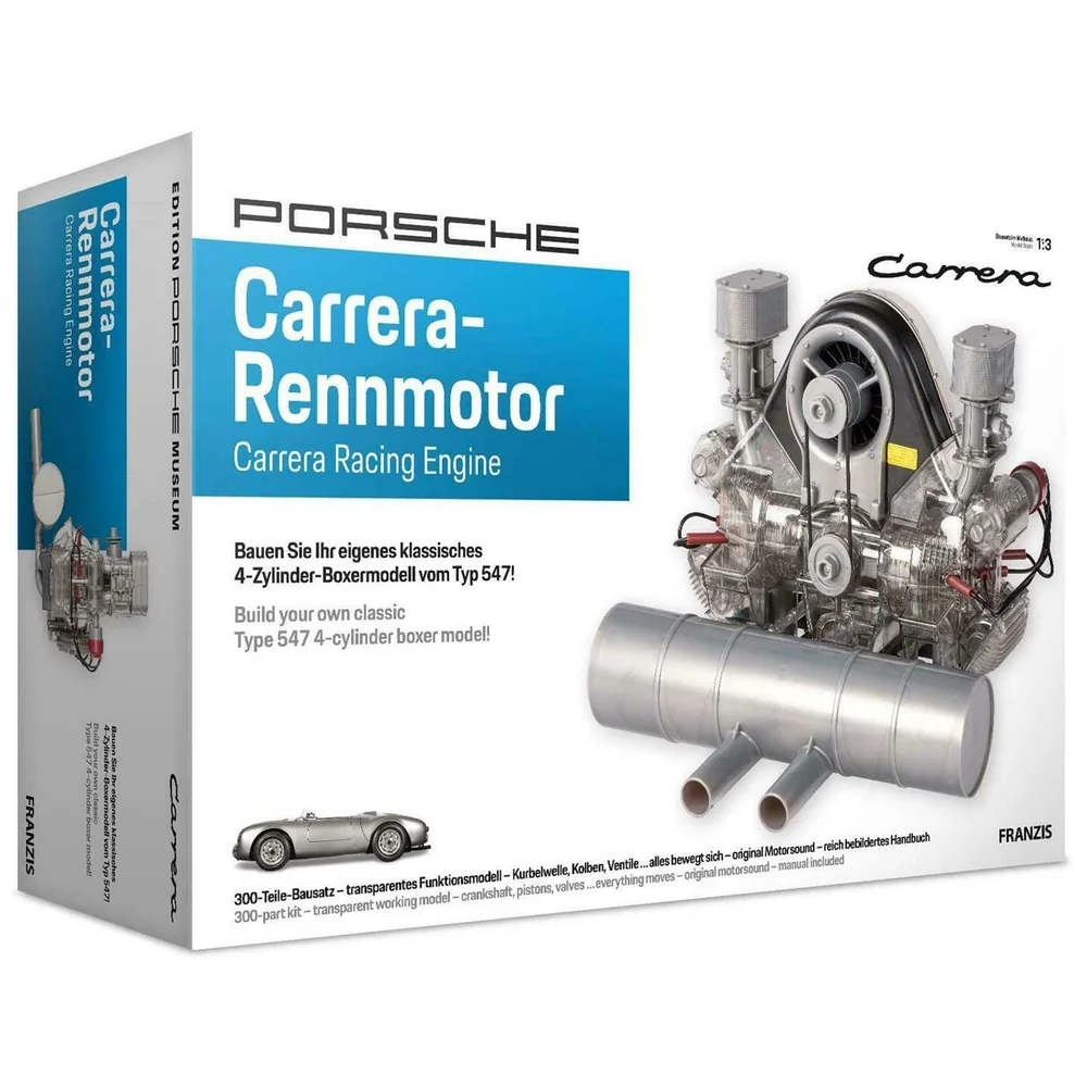 Franzis Official Porsche Carrera Rennmotor Modellbausatz Bild 1