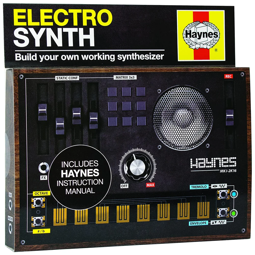 Franzis Haynes Baukasten für Elektro-Synthesizer Bild 1