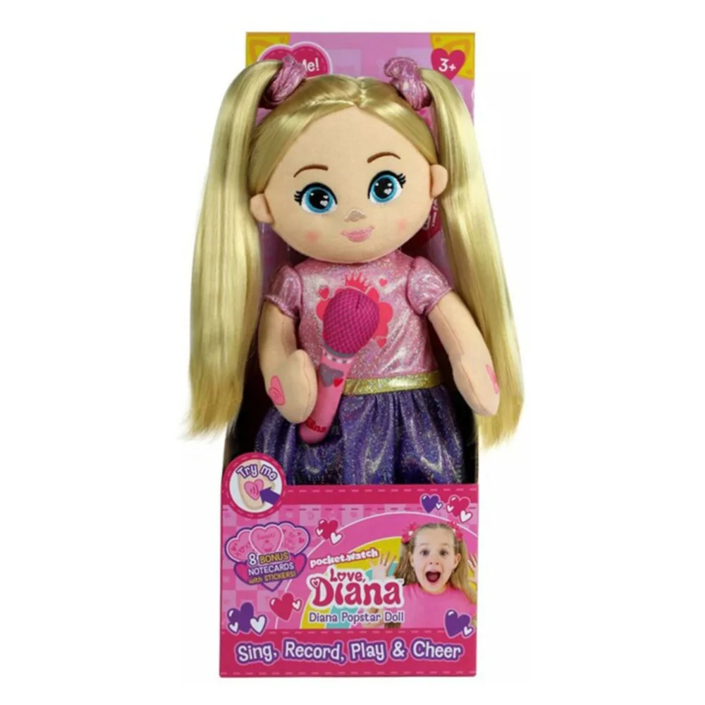 Love Diana Sing and Record Popstar with 3D Microphone and Rooted Hair Bild 1