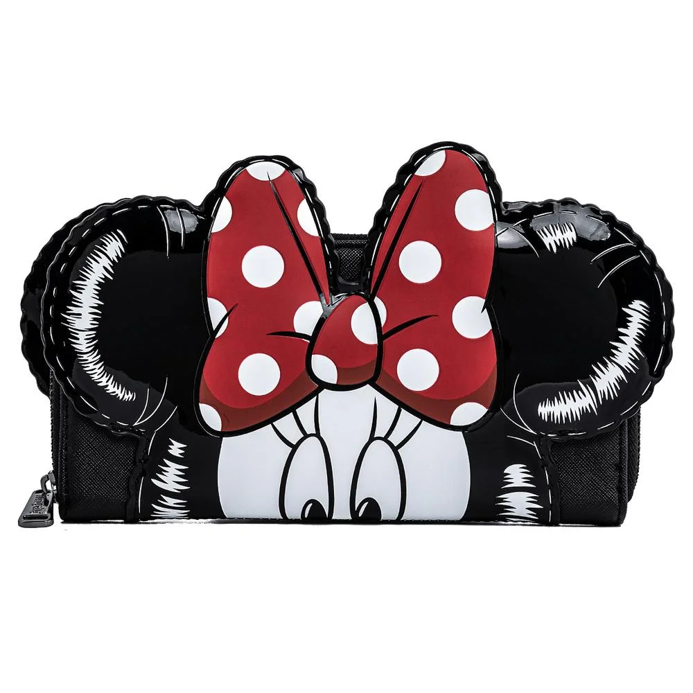 Loungefly Disney Mickey and Minnie Balloons Cosplay Zip Around Wallet Bild 1