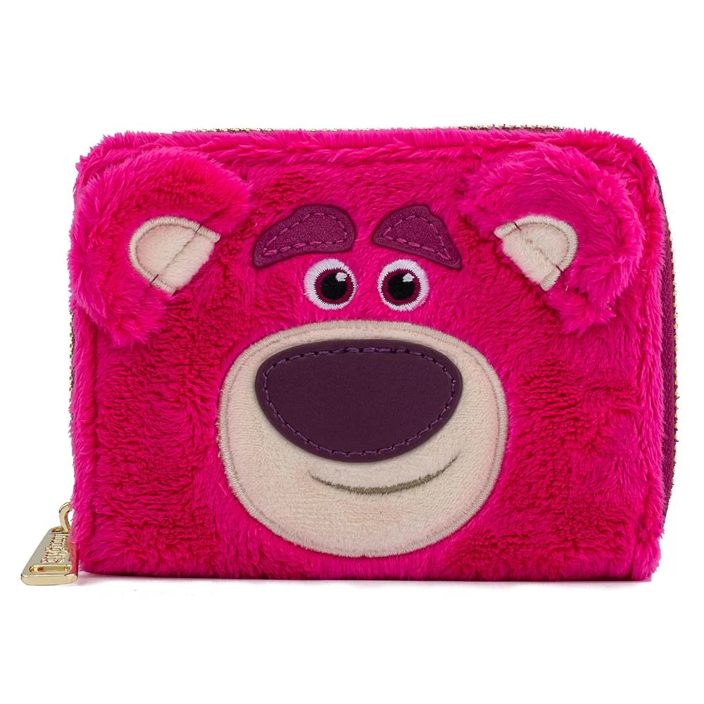 Loungefly Pixar Lotso Cosplay Sherpa Zip Around Wallet Bild 1