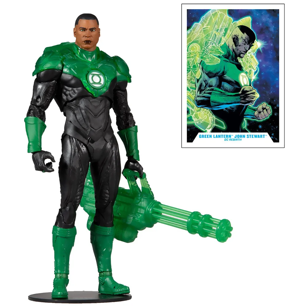 McFarlane DC Multiverse 7 Inch Modern Comic Green Lantern (John Stewart) Action Figure Bild 1