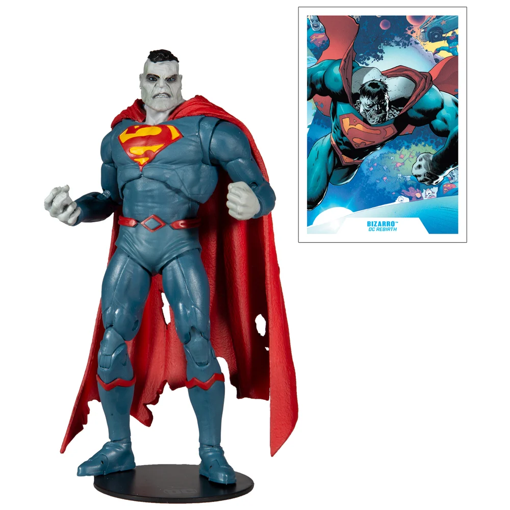 McFarlane DC Multiversum 18 cm Superman Bizarro Actionfigur Bild 1
